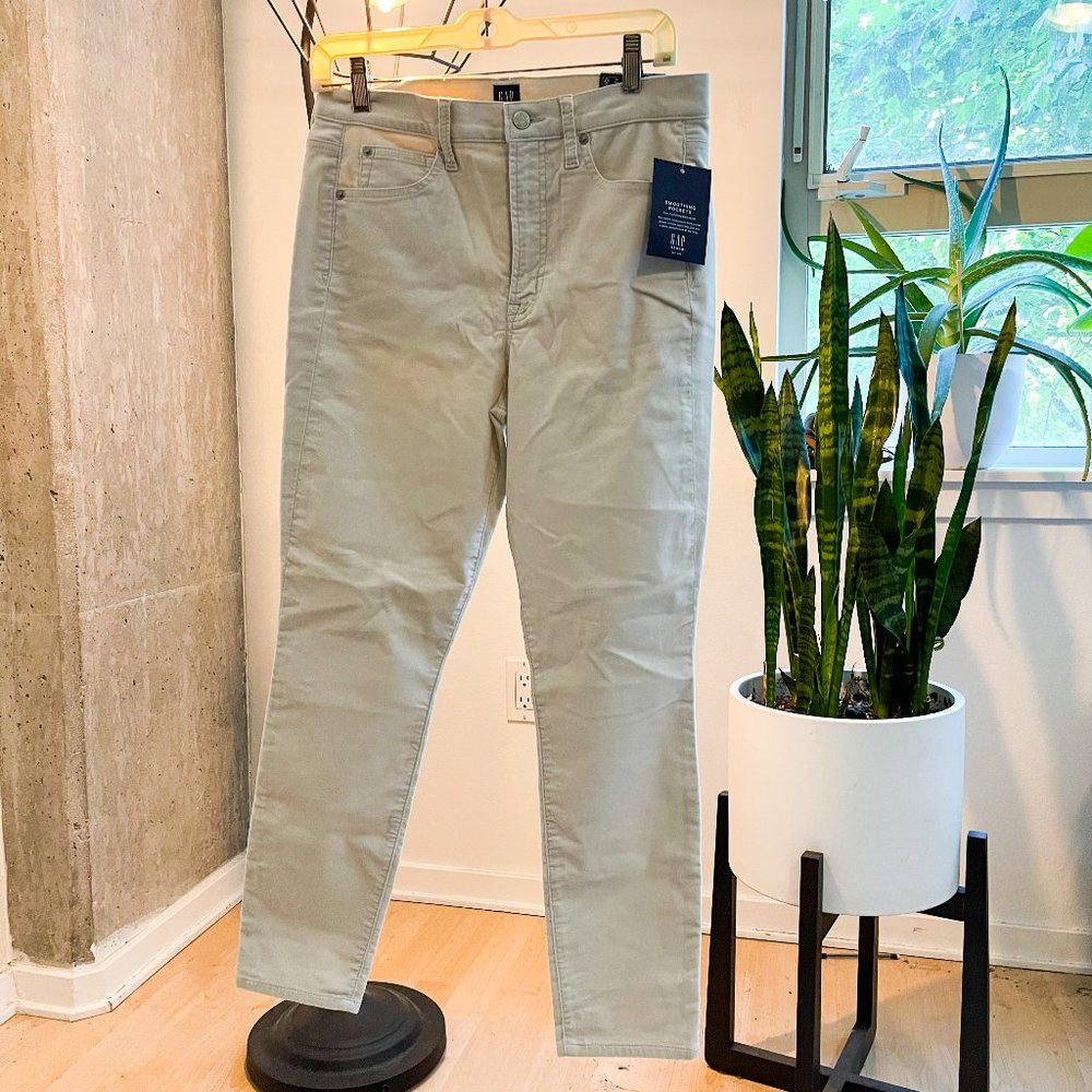 GAP Soft Off-White Skinny Jeans - 8